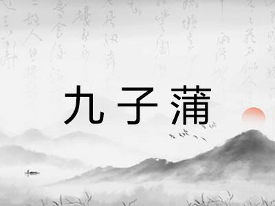 九子蒲