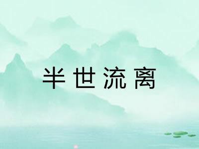 半世流离