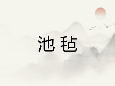 池毡