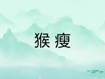 猴瘦