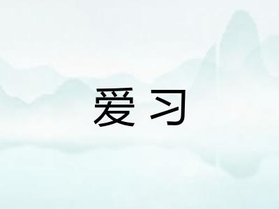 爱习