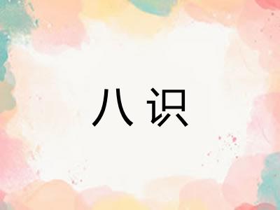 八识