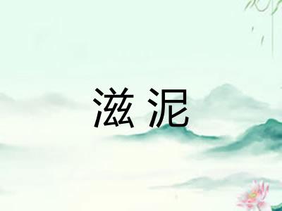 滋泥