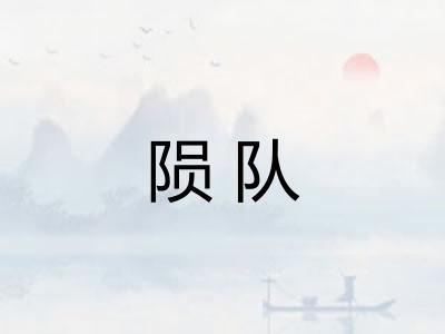 陨队