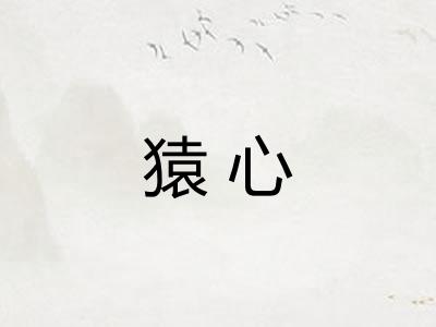 猿心