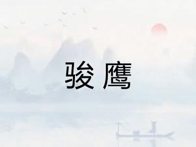 骏鹰