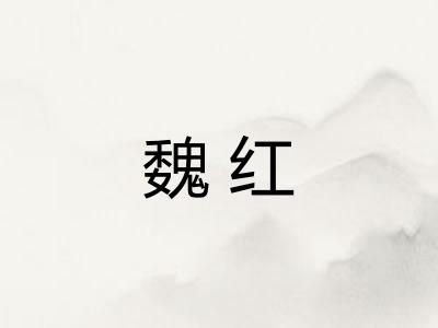 魏红