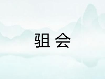 驵会