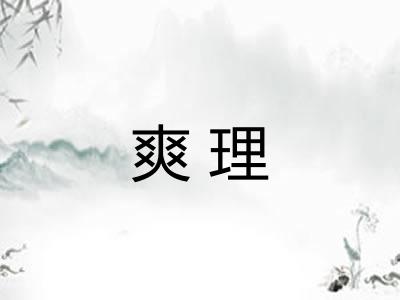 爽理