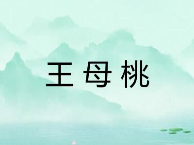 王母桃