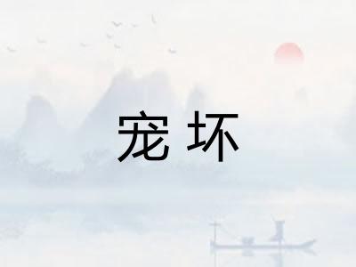 宠坏